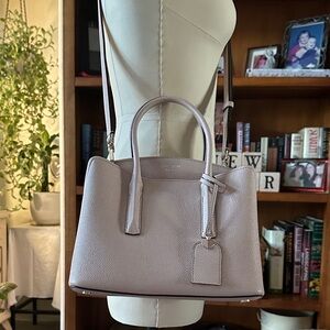 Kate Spade Margaux Medium Satchel (Pale muted pink)